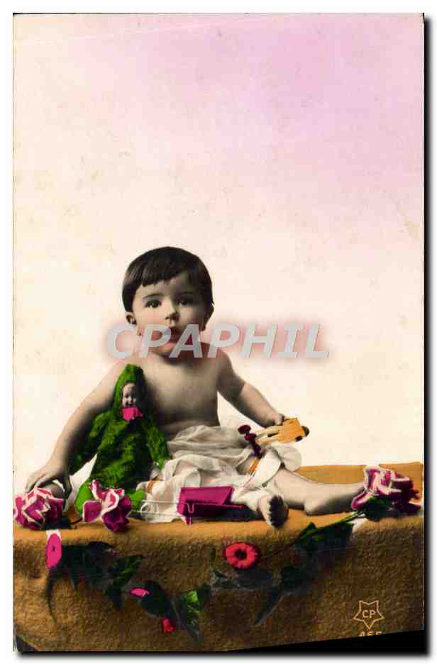 CPA Fantaisie Enfant Bebe