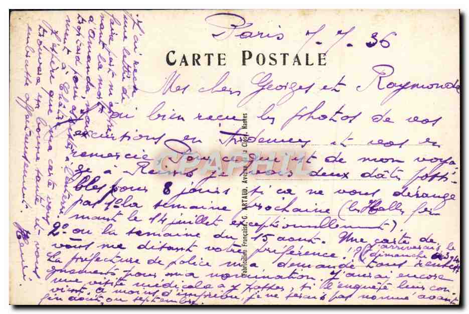La hausse du porc — caricature humoristique — éditeur G. Artaud, n° 376 — Reverso