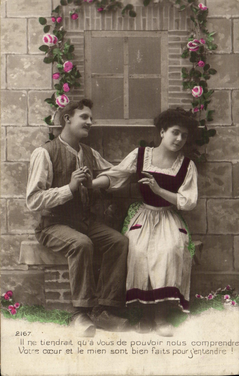 CPA Fantaisie Femme 