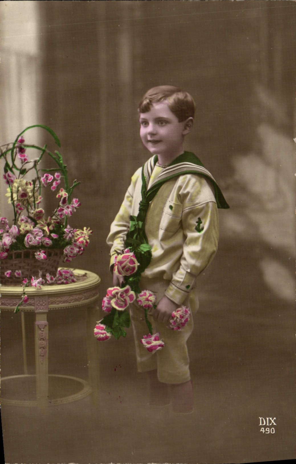 CPA Fantaisie Enfant Matelot marin