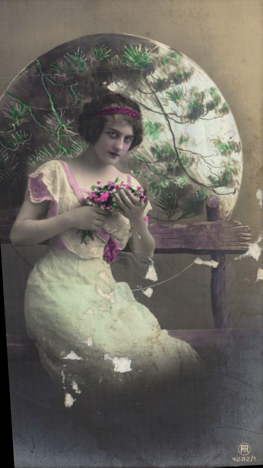 CPA Fantaisie Femme