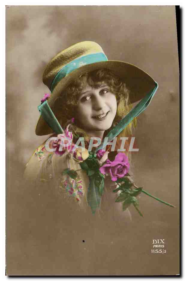 CPA Fantaisie Femme