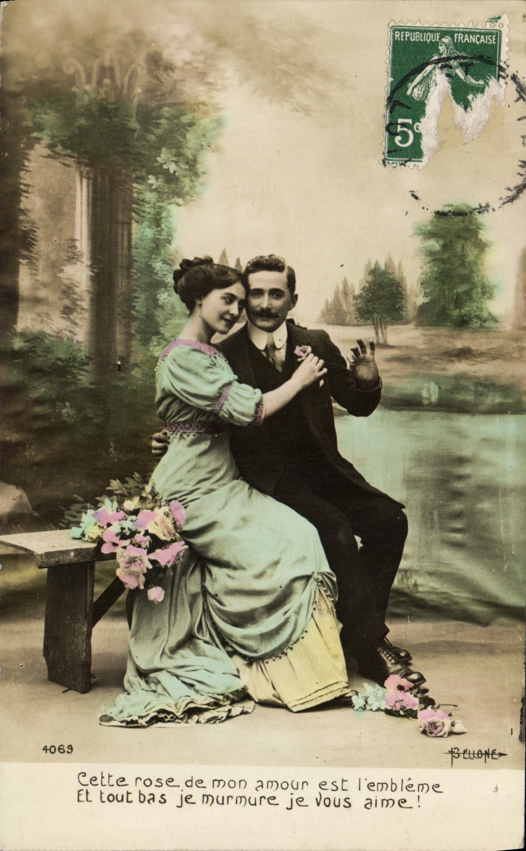 CPA Fantaisie Femme