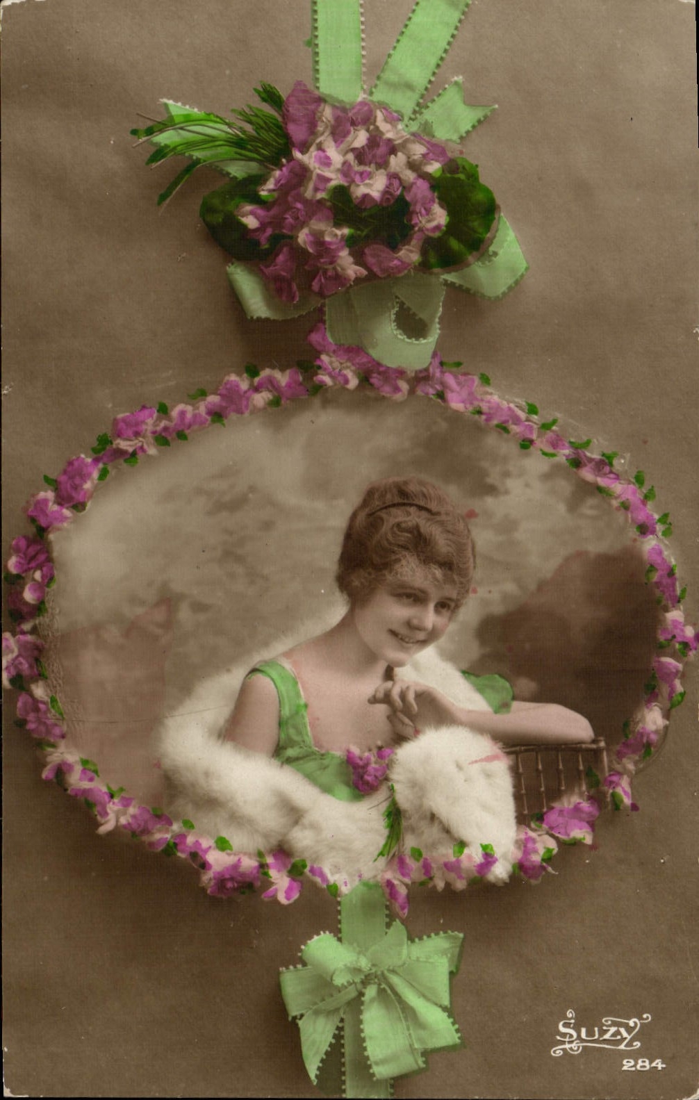 CPA Fantaisie Femme