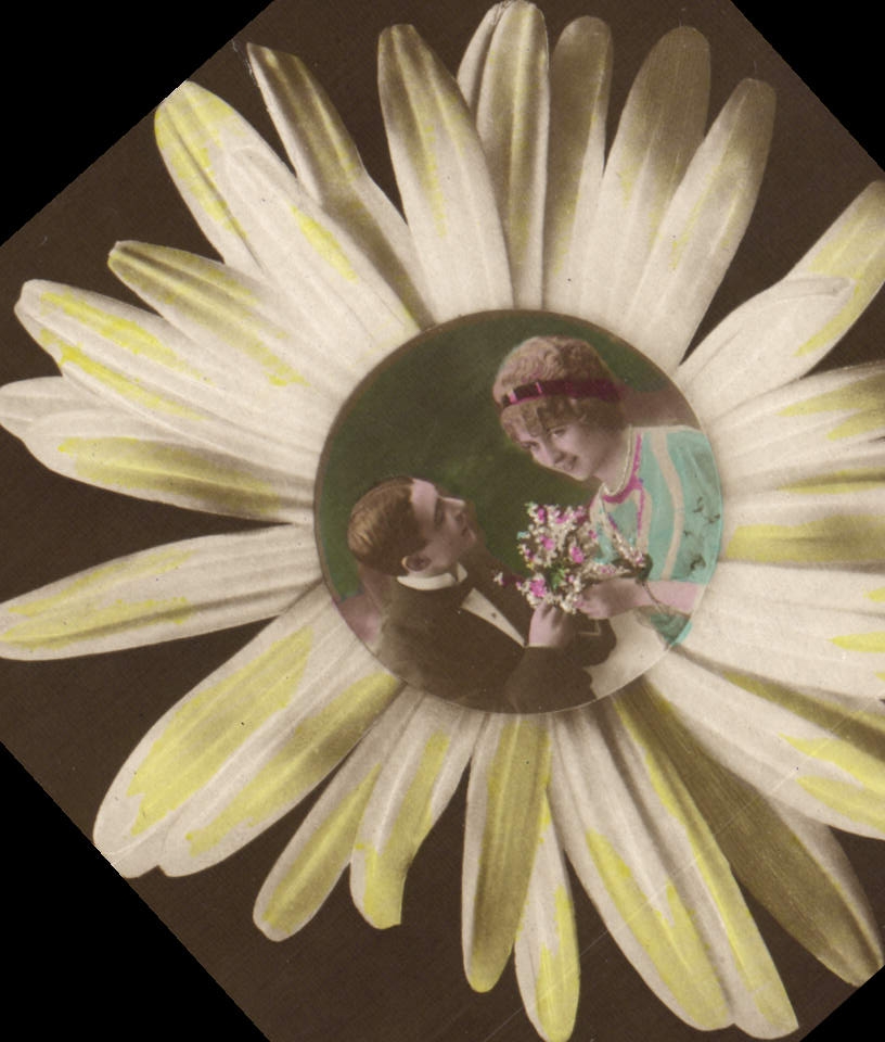 CPA Fantaisie Fleurs