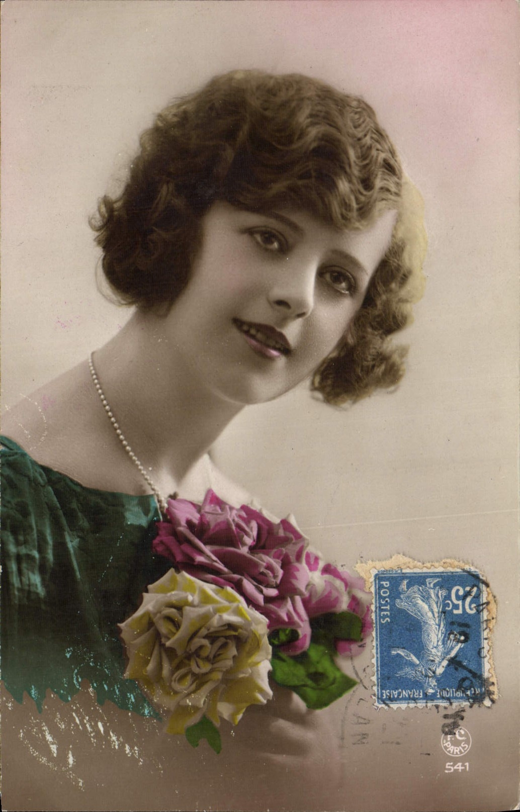 CPA Fantaisie Femme