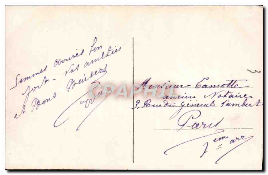 CPA Fantaisie Enfants — Rückseite
