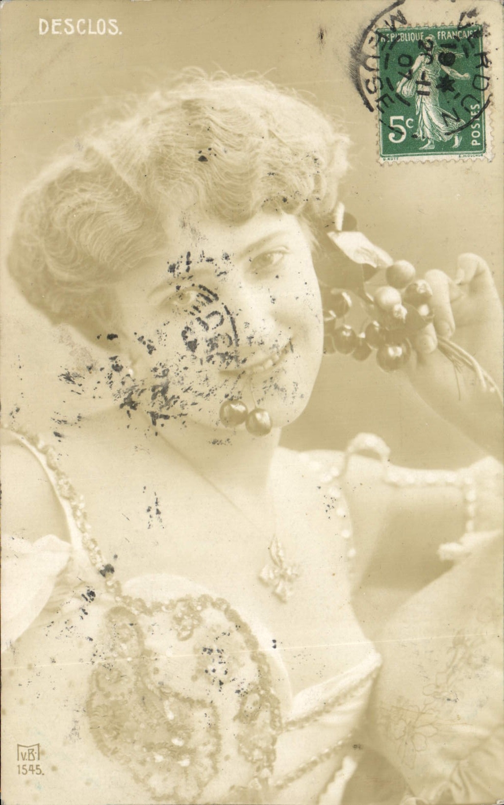 CPA Fantaisie Femme Desclos