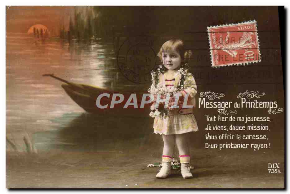 CPA Fantaisie Enfant