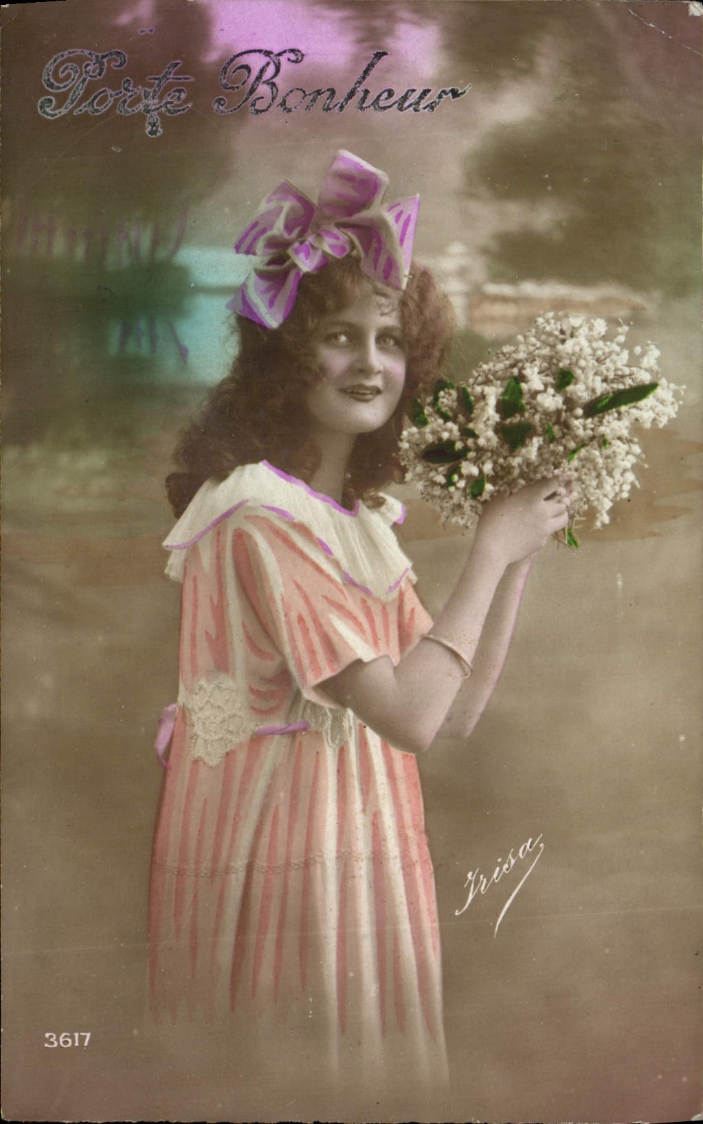 CPA Fantaisie Femme