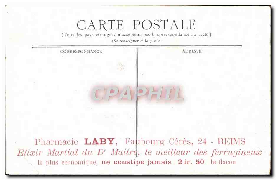 CPA Fantaisie Enfants Les niches de Suzette — Verso