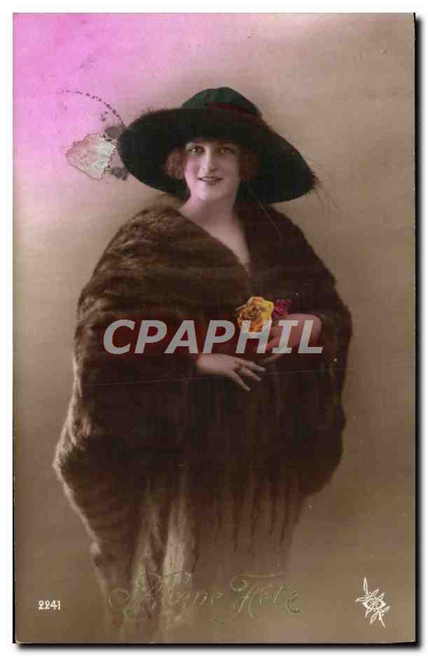 CPA Fantaisie Femme