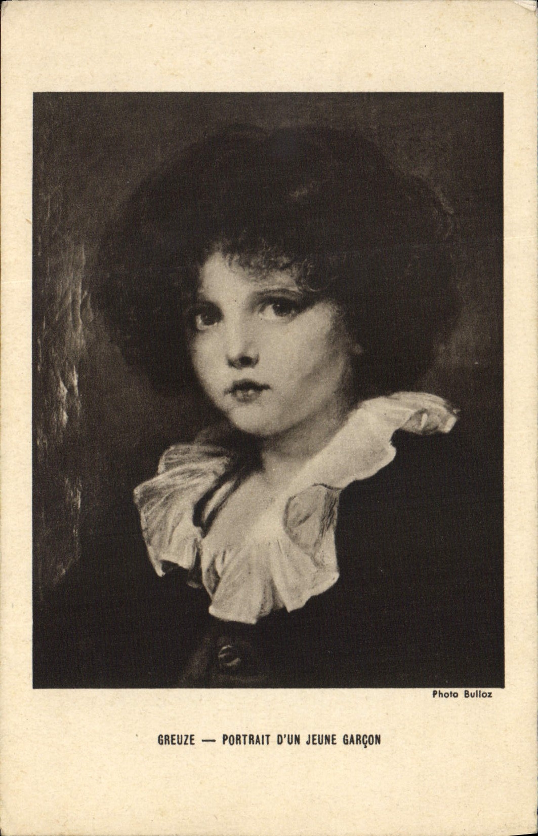 CPA Greuze Portrait d'un jeune garcon