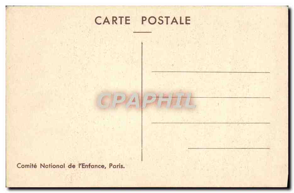 CPA Greuze Portrait d'un jeune garcon — Verso