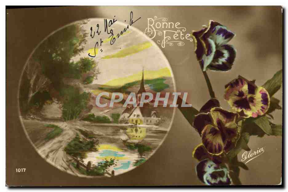 CPA Fantaisie Fleurs