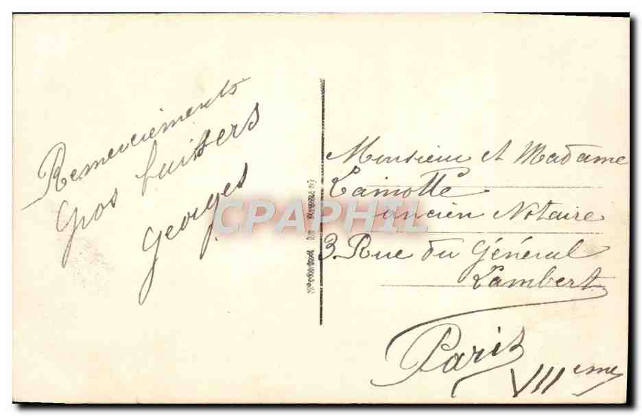 CPA Fantaisie Enfant — Rückseite