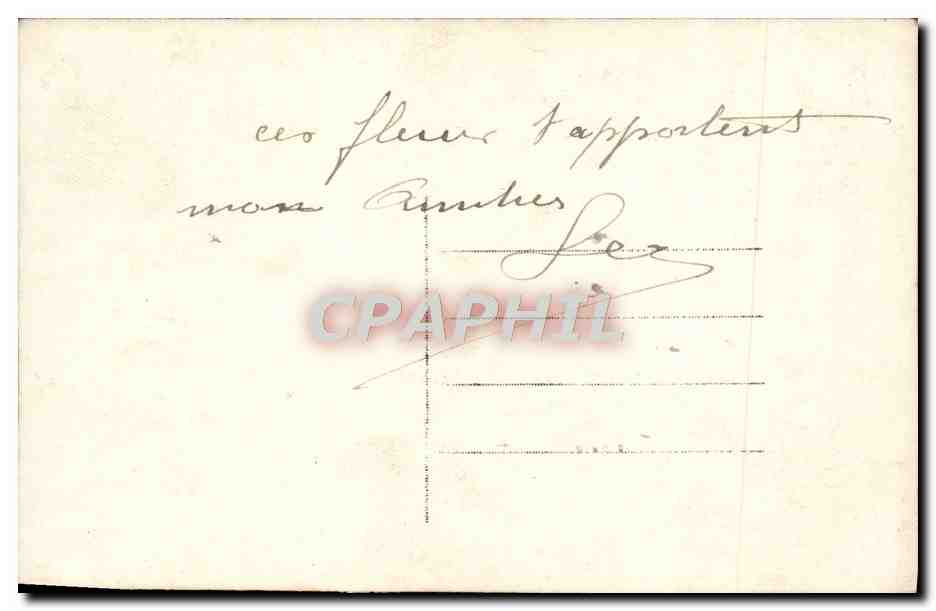 CPA Fantaisie Fleurs — Verso