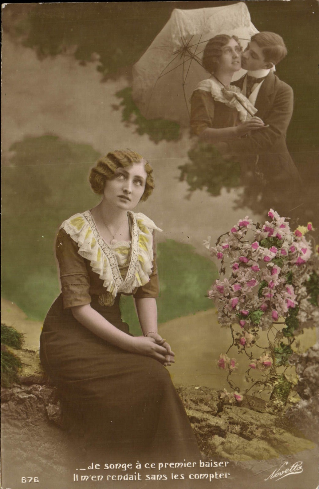 CPA Fantaisie Femme