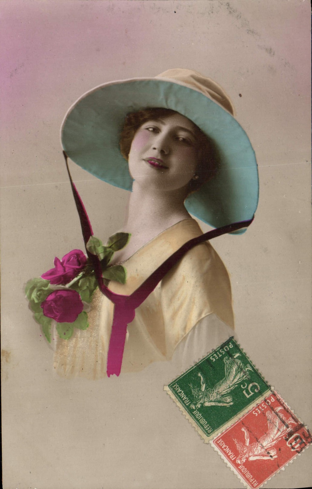 CPA Fantaisie Femme