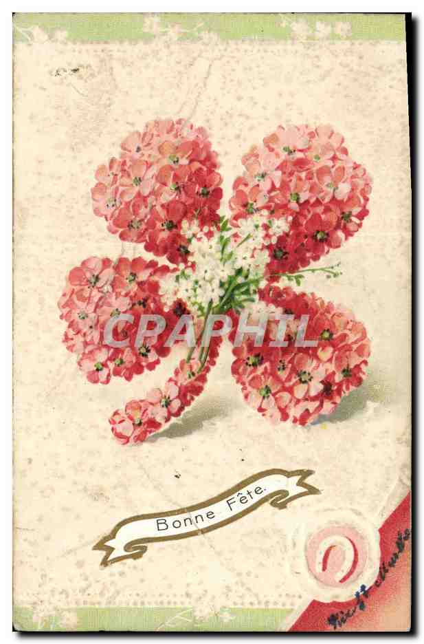 CPA Fantaisie Fleurs