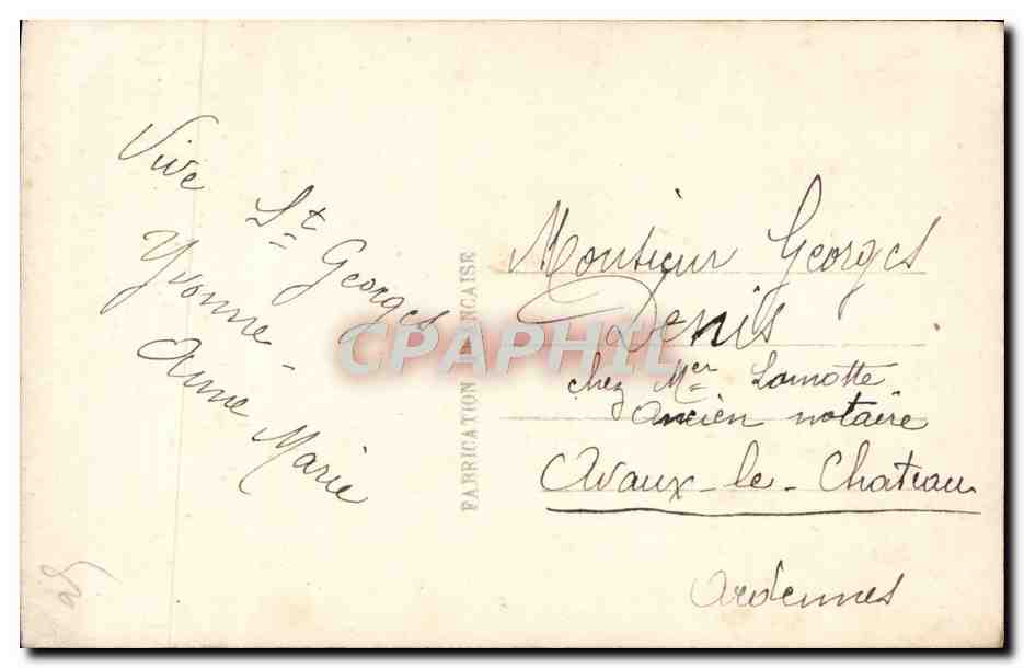 CPA Fantaisie Enfants — Rückseite