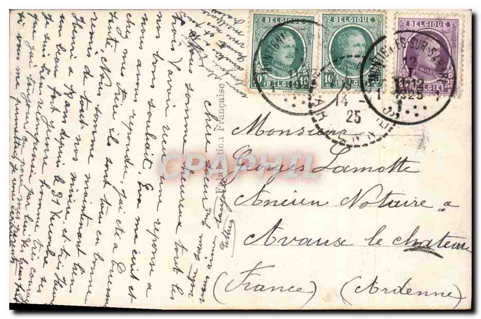 CPA Fantaisie Enfant — Verso