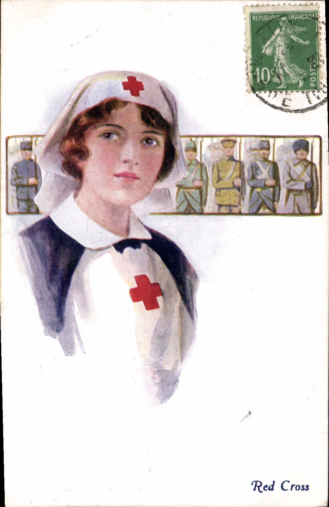 Krankenschwester der Roten Kreuz — Frankreich — Vivian Mansell & Co.