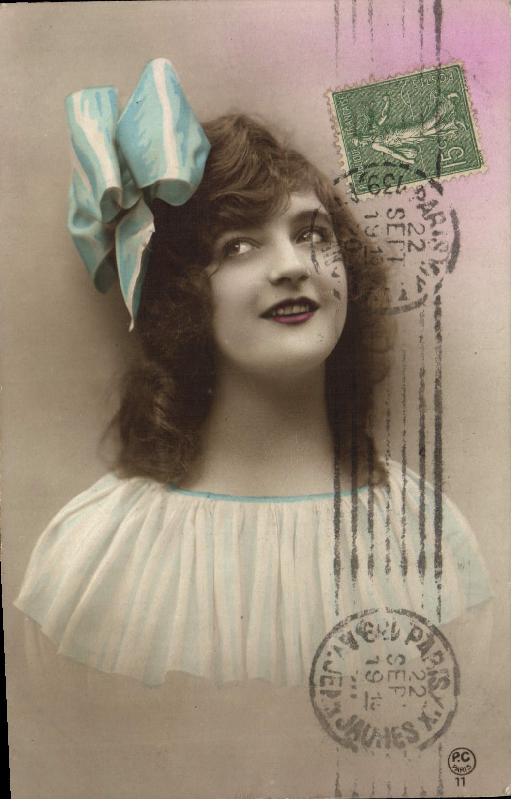 CPA Fantaisie Femme