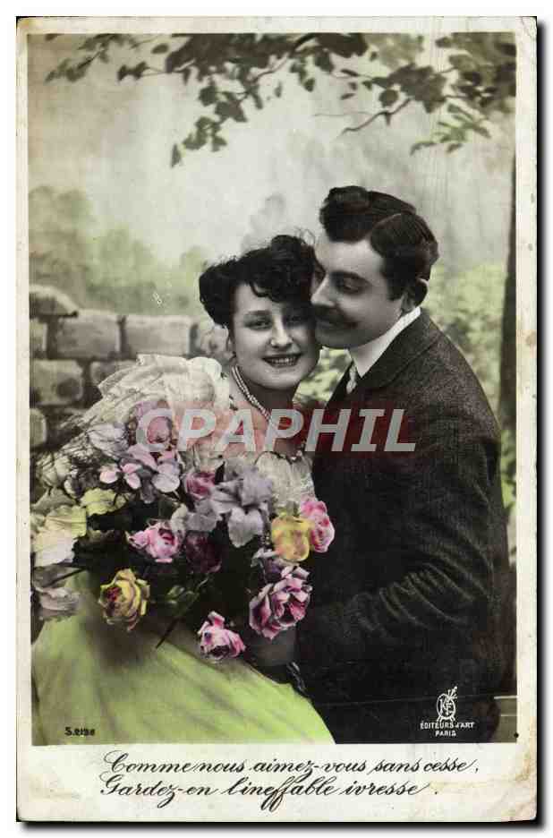 CPA Fantaisie Femme
