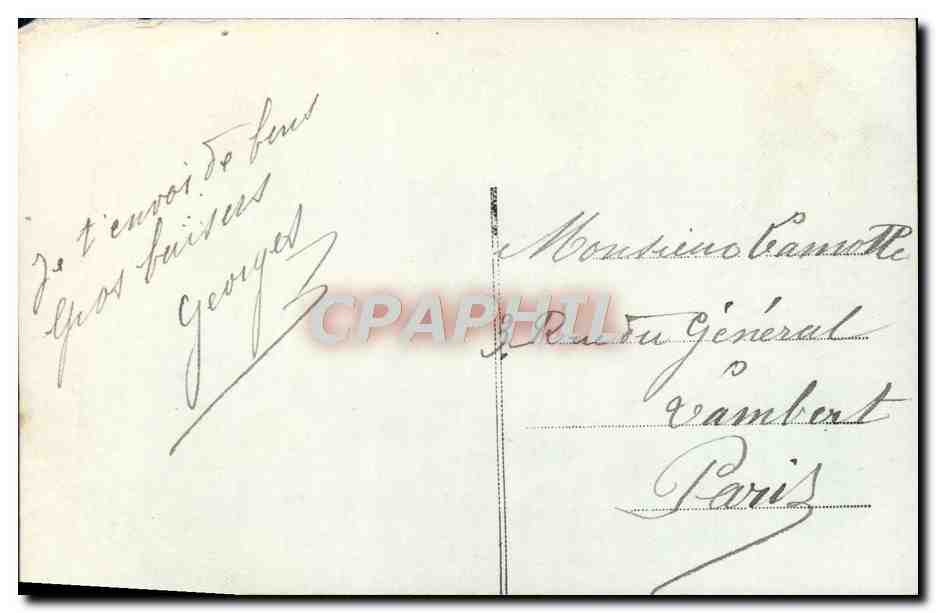CPA Fantaisie Enfant — Rückseite