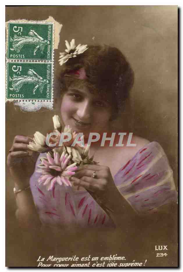 CPA Fantaisie Femme 