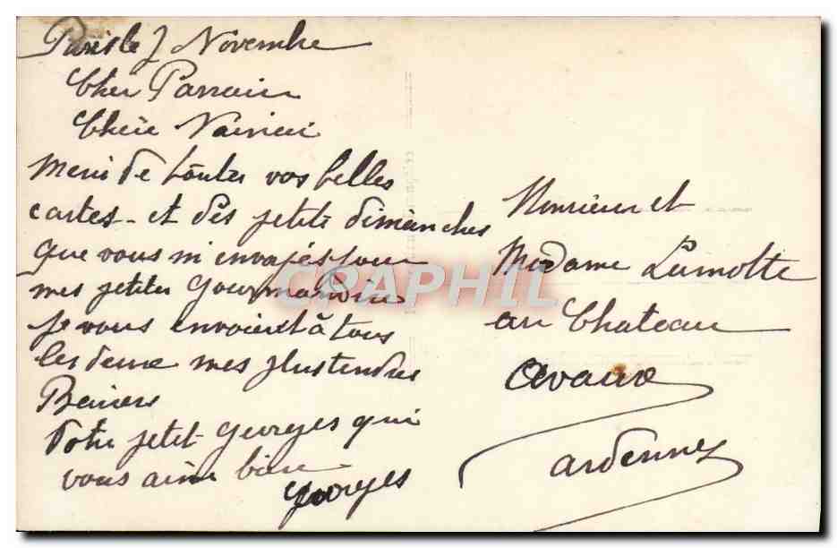 Fille et chien — studio — éditeur anonyme n°4884 — Verso