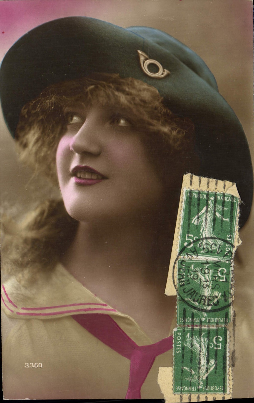 CPA Fantaisie Femme 
