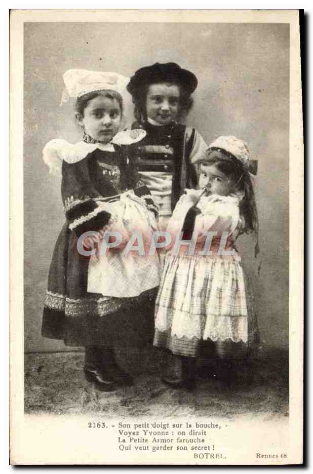 CPA Fantaisie Enfants Folklore 