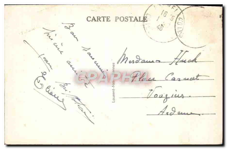 CPA Fantaisie Enfants Folklore  — Verso
