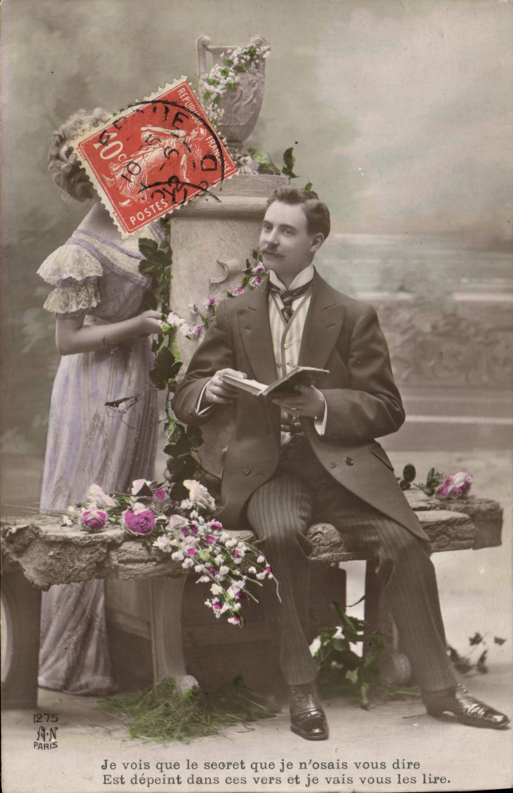 CPA Fantaisie Femme 
