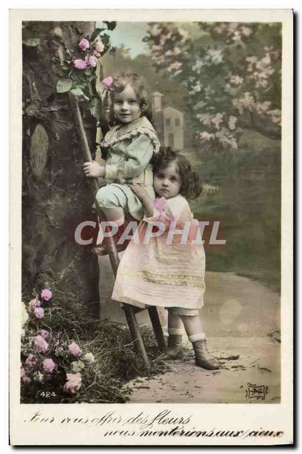 CPA Fantaisie Enfants