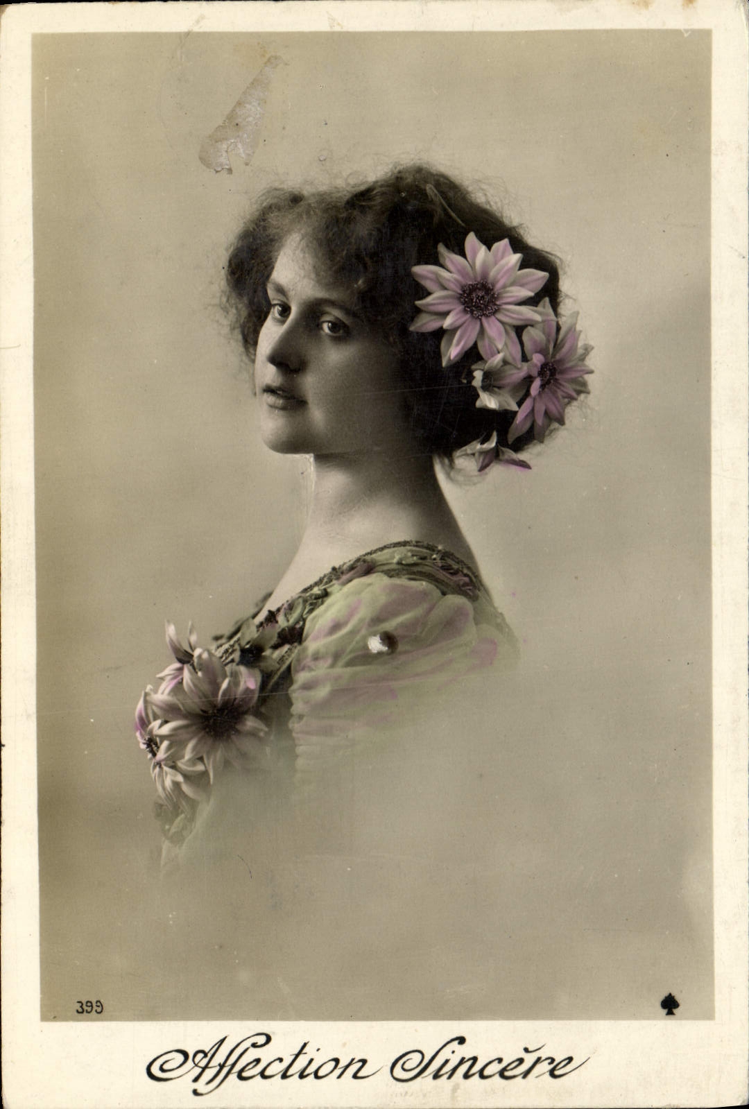 CPA Fantaisie Femme 