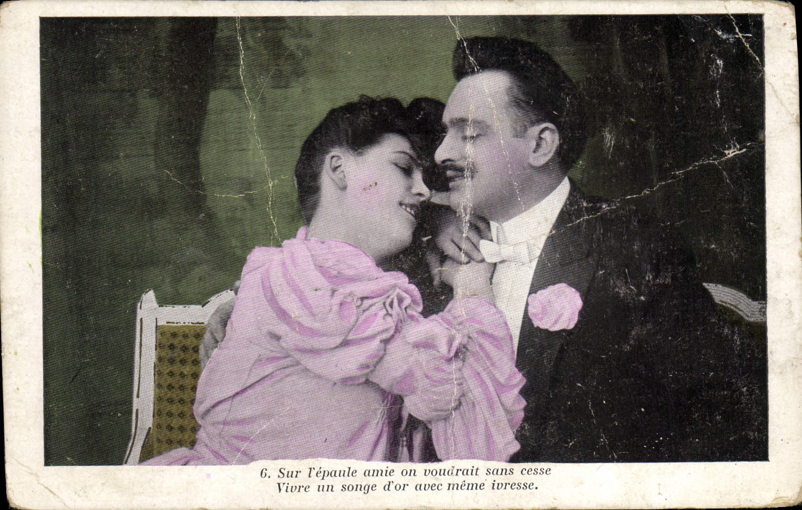 CPA Fantaisie Femme
