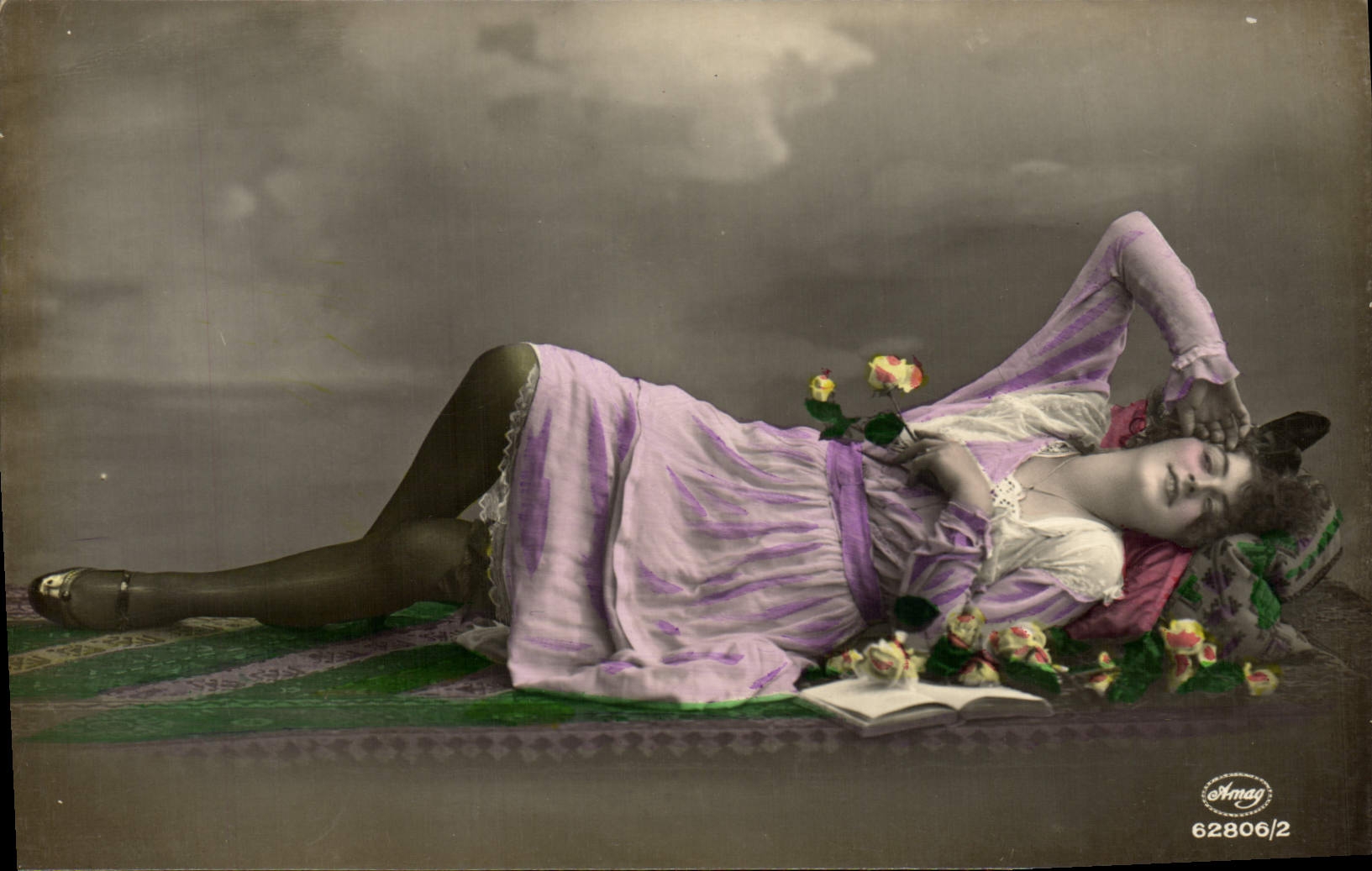 CPA Fantaisie Femme 