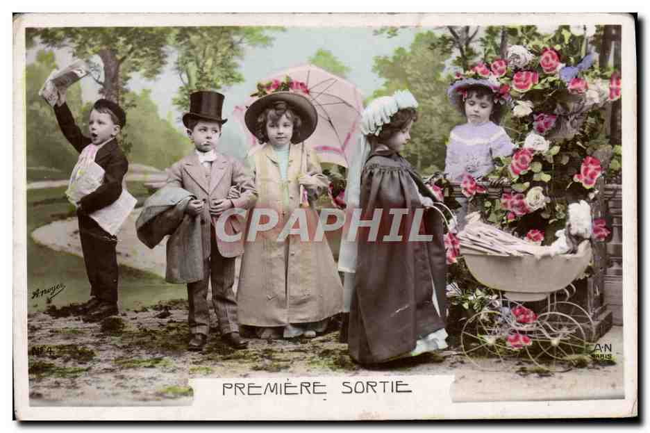CPA Fantaisie Enfants