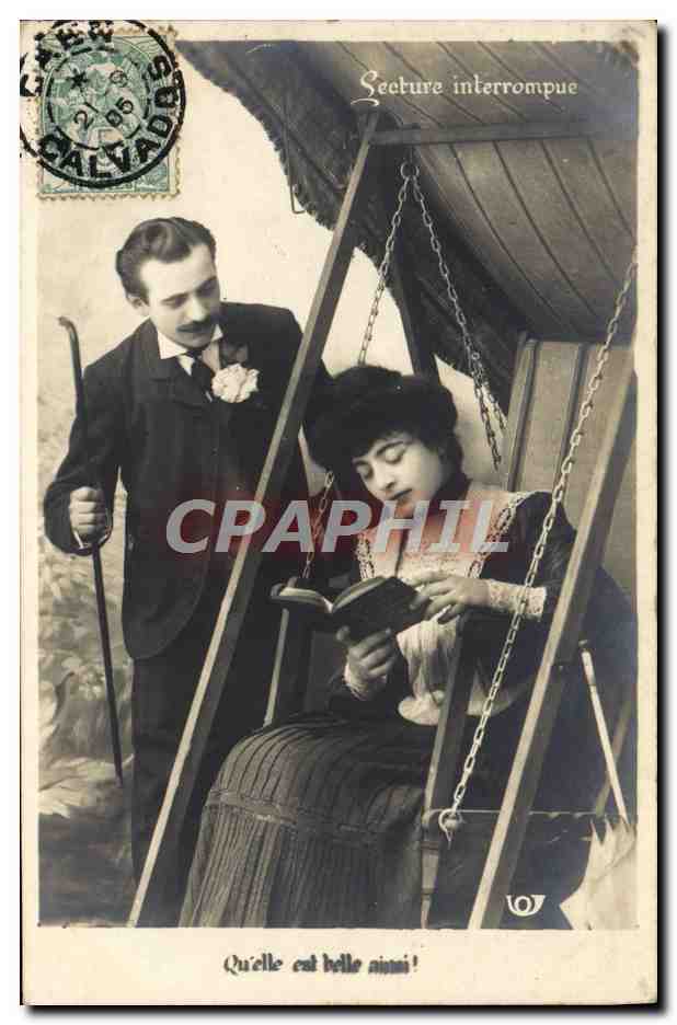 CPA Fantaisie Femme