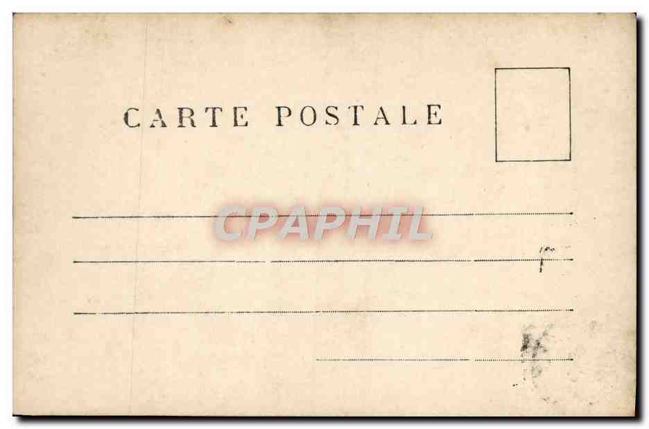 CPA Fantaisie Femme — Verso
