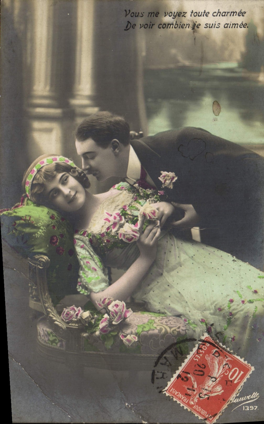 CPA Fantaisie Femme