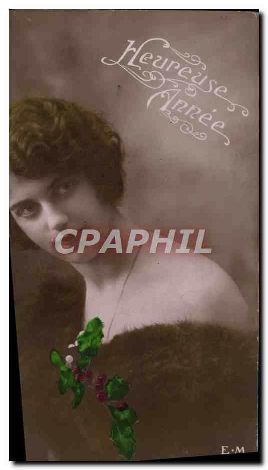 CPA Fantaisie Femme