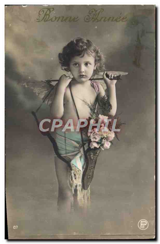 CPA Fantaisie Enfant Ange