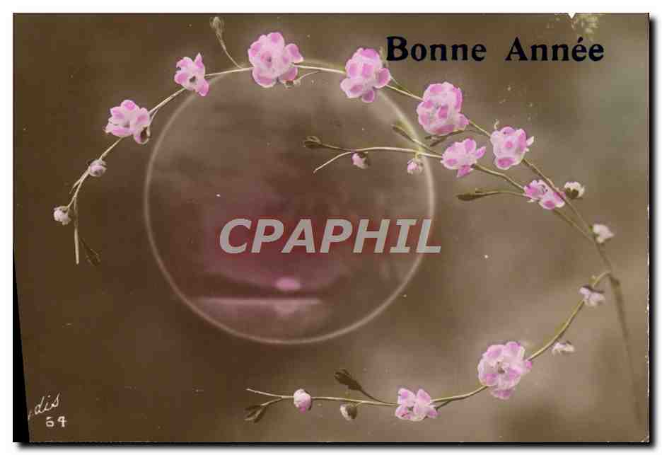 CPA Fantaisie Fleurs