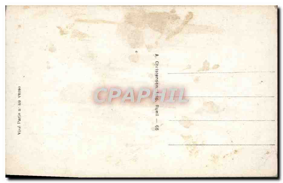 CPA Fantaisie Horoscope des poilus Militaria — Rückseite