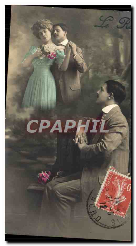 CPA Fantaisie Femme Le reve