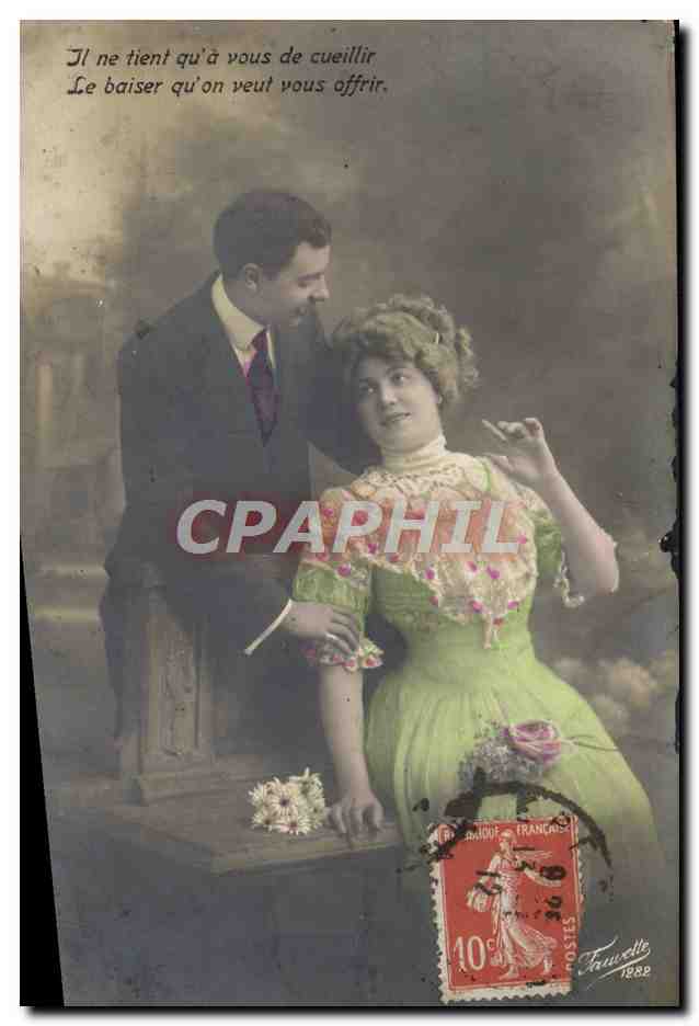 CPA Fantaisie Femme